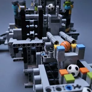 MOCs Prêts-à-Construire BAM-1699 GBC Ball Rolling Machine 27, by Rimo Yaona — où acheter au meilleur tarif sur Planet-Brick (vue détail 2)