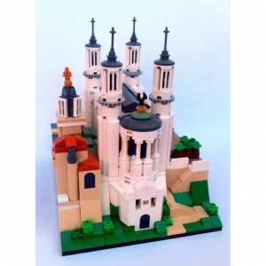 MOCs Prêts-à-Construire BAM-1701 Notre Dame de Fourviere, by Bertrand Barbe — où acheter au meilleur tarif sur Planet-Brick (vue détail 2)