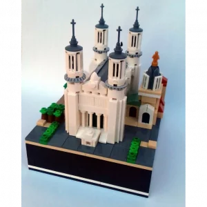 MOCs Prêts-à-Construire BAM-1701 Notre Dame de Fourviere, by Bertrand Barbe — comparez les prix sur Planet-Brick (vue détail 4)