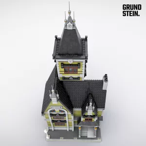 MOCs Prêts-à-Construire BAM-1723 Old Mansion- Haunted House Modular — bons plans et promos sur Planet-Brick (vue détail 3)