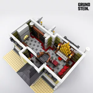 MOCs Prêts-à-Construire BAM-1723 Old Mansion- Haunted House Modular — comparez les prix sur Planet-Brick (vue détail 4)