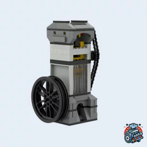 MOCs Prêts-à-Construire BAM-1779 DOHC Single Cylinder Vacuum Engine — meilleur prix sur Planet-Brick (visuel principal)