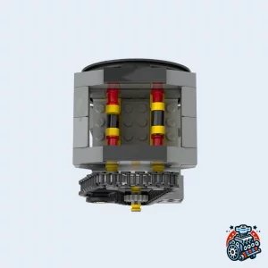 MOCs Prêts-à-Construire BAM-1779 DOHC Single Cylinder Vacuum Engine — prix le plus bas sur Planet-Brick (vue détail 6)