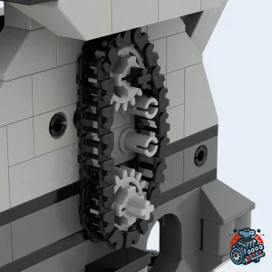 MOCs Prêts-à-Construire BAM-1781 Mini V-Twin Vacuum Engine — bons plans et promos sur Planet-Brick (vue détail 3)