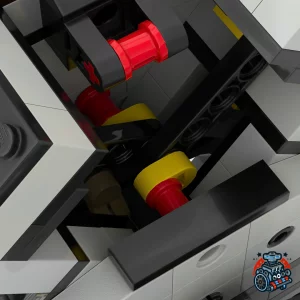 MOCs Prêts-à-Construire BAM-1781 Mini V-Twin Vacuum Engine — comparez les prix sur Planet-Brick (vue détail 4)
