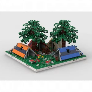 MOCs Prêts-à-Construire BAM-264 Tent camp — meilleur prix sur Planet-Brick (visuel principal)