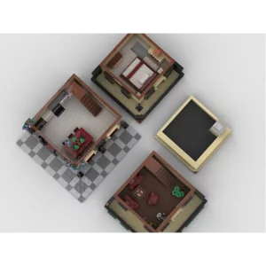 MOCs Prêts-à-Construire BAM-274 Modular Italian House — comparateur de prix sur Planet-Brick (vue détail 1)