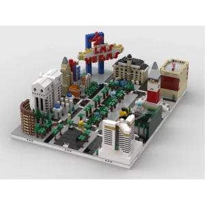 MOCs Prêts-à-Construire BAM-279 Modular City Las Vegas | Build from 11 MOCs — bons plans et promos sur Planet-Brick (vue détail 3)