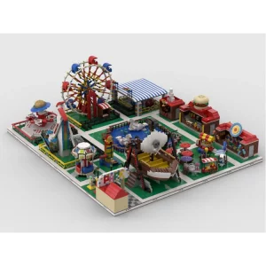 Modular Amusement Park Build from 13 models