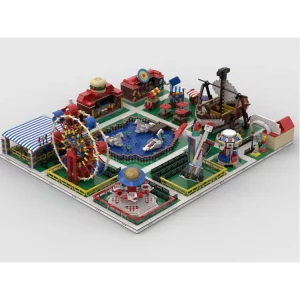 MOCs Prêts-à-Construire BAM-299 Modular Amusement Park Build from 13 models — comparateur de prix sur Planet-Brick (vue détail 1)
