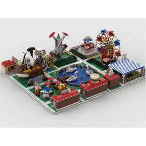 MOCs Prêts-à-Construire BAM-299 Modular Amusement Park Build from 13 models — où acheter au meilleur tarif sur Planet-Brick (vue détail 2)