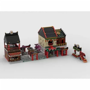 Modular China Town Street | build from 6 MOCs