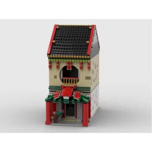 MOCs Prêts-à-Construire BAM-300 Modular China Town Street | build from 6 MOCs — comparateur de prix sur Planet-Brick (vue détail 1)