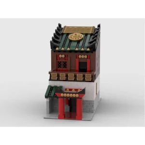 MOCs Prêts-à-Construire BAM-300 Modular China Town Street | build from 6 MOCs — où acheter au meilleur tarif sur Planet-Brick (vue détail 2)