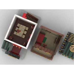 MOCs Prêts-à-Construire BAM-300 Modular China Town Street | build from 6 MOCs — bons plans et promos sur Planet-Brick (vue détail 3)