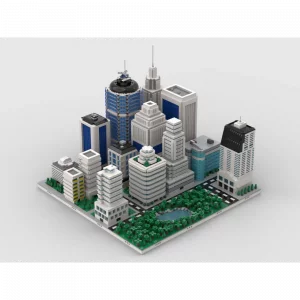 Skyscraper Modular City | build from 14 MOCs