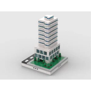 MOCs Prêts-à-Construire BAM-301 Skyscraper Modular City | build from 14 MOCs — où acheter au meilleur tarif sur Planet-Brick (vue détail 2)