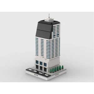 MOCs Prêts-à-Construire BAM-301 Skyscraper Modular City | build from 14 MOCs — prix le plus bas sur Planet-Brick (vue détail 6)