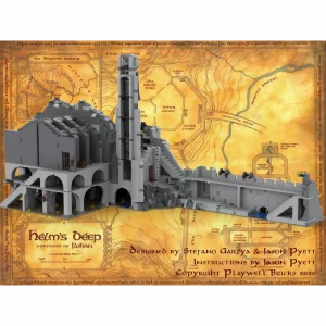 MOCs Prêts-à-Construire BAM-317 Helm's Deep, UCS scale — bons plans et promos sur Planet-Brick (vue détail 3)
