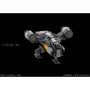 MOCs Prêts-à-Construire BAM-392 Mini Mando's Ship — bons plans et promos sur Planet-Brick (vue détail 3)