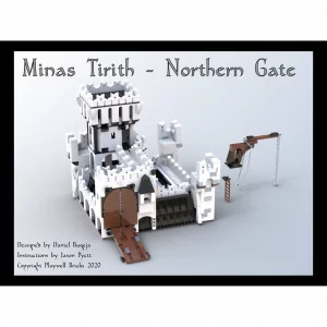 MOCs Prêts-à-Construire BAM-459 Northern Gate - Rammas Echor - Gondor — comparateur de prix sur Planet-Brick (vue détail 1)
