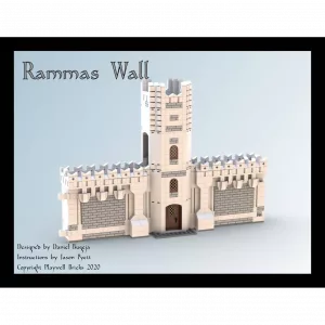 MOCs Prêts-à-Construire BAM-459 Northern Gate - Rammas Echor - Gondor — bons plans et promos sur Planet-Brick (vue détail 3)