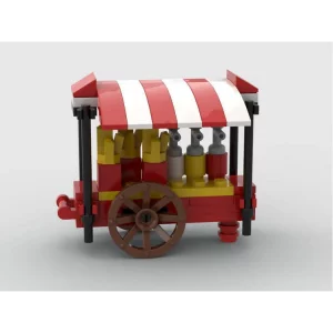 MOCs Prêts-à-Construire BAM-555 Modular French Fries Stand — comparateur de prix sur Planet-Brick (vue détail 1)