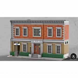 MOCs Prêts-à-Construire BAM-582 Modular Police Station — meilleur prix sur Planet-Brick (visuel principal)