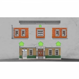 MOCs Prêts-à-Construire BAM-582 Modular Police Station — comparateur de prix sur Planet-Brick (vue détail 1)