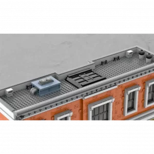 MOCs Prêts-à-Construire BAM-582 Modular Police Station — où acheter au meilleur tarif sur Planet-Brick (vue détail 2)
