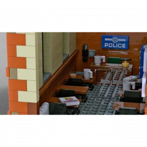 MOCs Prêts-à-Construire BAM-582 Modular Police Station — comparez les prix sur Planet-Brick (vue détail 4)