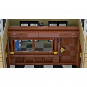MOCs Prêts-à-Construire BAM-582 Modular Police Station — prix le plus bas sur Planet-Brick (vue détail 6)