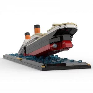 MOCs Prêts-à-Construire BAM-595 Titanic Sinking Scene — où acheter au meilleur tarif sur Planet-Brick (vue détail 2)