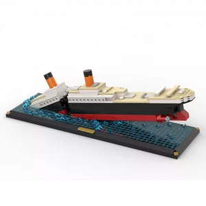 MOCs Prêts-à-Construire BAM-595 Titanic Sinking Scene — bons plans et promos sur Planet-Brick (vue détail 3)