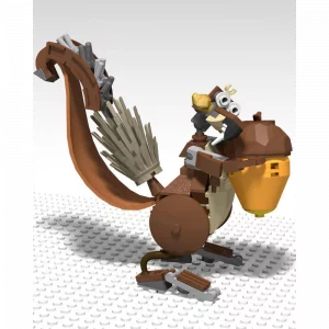 MOCs Prêts-à-Construire BAM-603 Scrat, the Ice Age squirrel — meilleur prix sur Planet-Brick (visuel principal)