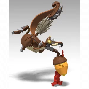 MOCs Prêts-à-Construire BAM-603 Scrat, the Ice Age squirrel — comparez les prix sur Planet-Brick (vue détail 4)