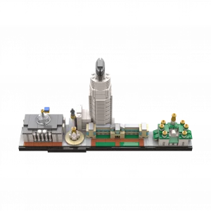 MOCs Prêts-à-Construire BAM-641 Kyiv (Kiev) Skyline — comparateur de prix sur Planet-Brick (vue détail 1)