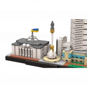 MOCs Prêts-à-Construire BAM-641 Kyiv (Kiev) Skyline — bons plans et promos sur Planet-Brick (vue détail 3)