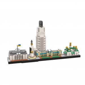 MOCs Prêts-à-Construire BAM-641 Kyiv (Kiev) Skyline — meilleure offre du moment sur Planet-Brick (vue détail 5)