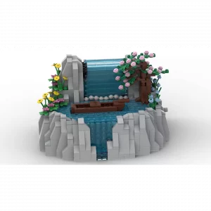 MOCs Prêts-à-Construire BAM-698 Waterfall, by TonyFlow76 — meilleur prix sur Planet-Brick (visuel principal)