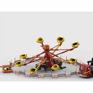 MOCs Prêts-à-Construire BAM-702 Octopus Fairground ride — comparateur de prix sur Planet-Brick (vue détail 1)
