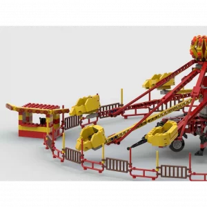 MOCs Prêts-à-Construire BAM-702 Octopus Fairground ride — bons plans et promos sur Planet-Brick (vue détail 3)