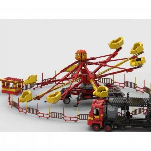 MOCs Prêts-à-Construire BAM-702 Octopus Fairground ride — meilleure offre du moment sur Planet-Brick (vue détail 5)