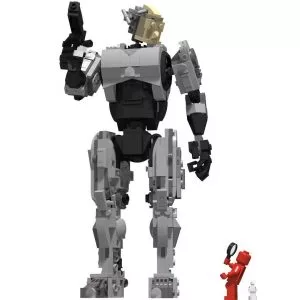 MOCs Prêts-à-Construire BAM-796 Robot Cop (1987 movie) — comparez les prix sur Planet-Brick (vue détail 4)