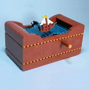 MOCs Prêts-à-Construire BAM-903 Ship at Sea, by TonyFlow76 — meilleur prix sur Planet-Brick (visuel principal)