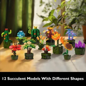 JMBricklayer 10001 La Plante Succulente — où acheter au meilleur tarif sur Planet-Brick (vue détail 2)