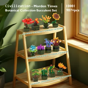 JMBricklayer 10001 La Plante Succulente — meilleure offre du moment sur Planet-Brick (vue détail 5)
