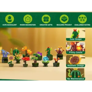 JMBricklayer 10001 La Plante Succulente — achat malin sur Planet-Brick (vue détail 8)