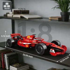 JMBricklayer 11007 La Voiture de Course F1 Échelle 1:8 — comparateur de prix sur Planet-Brick (vue détail 1)