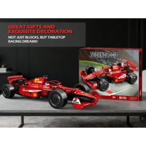 JMBricklayer 11007 La Voiture de Course F1 Échelle 1:8 — achat malin sur Planet-Brick (vue détail 8)